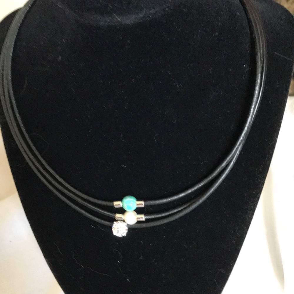 NWOT fabulous 3 pack choker necklaces